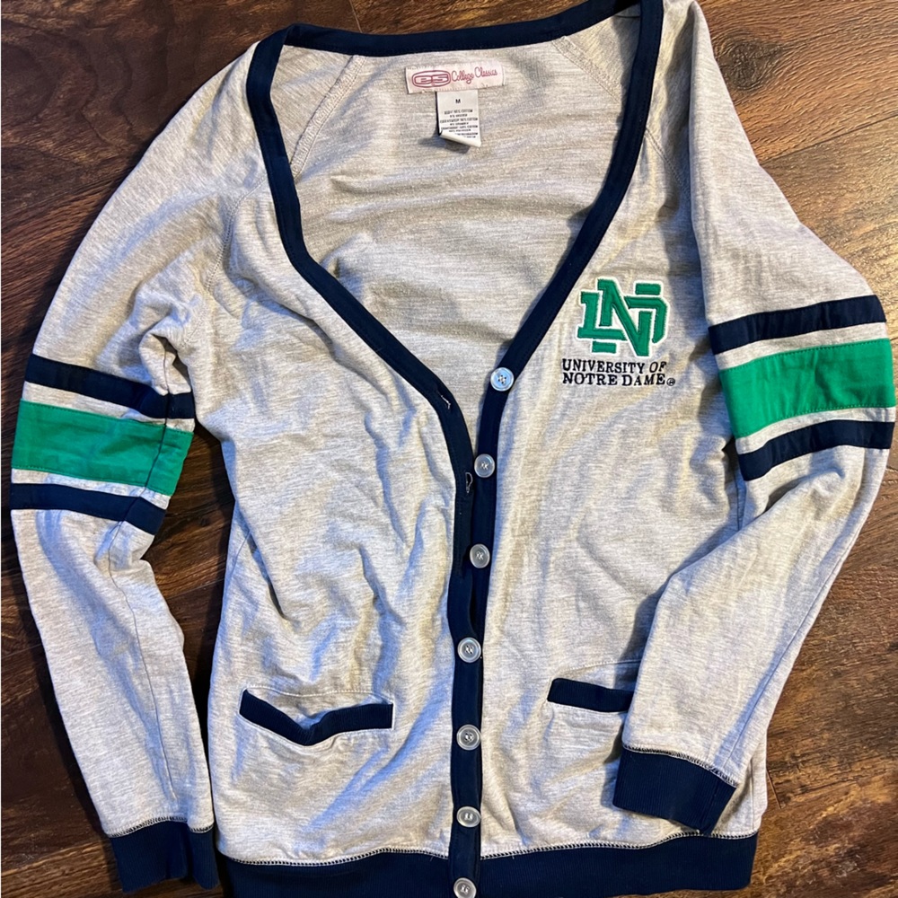 Notre Dame Cardigan Sweater
